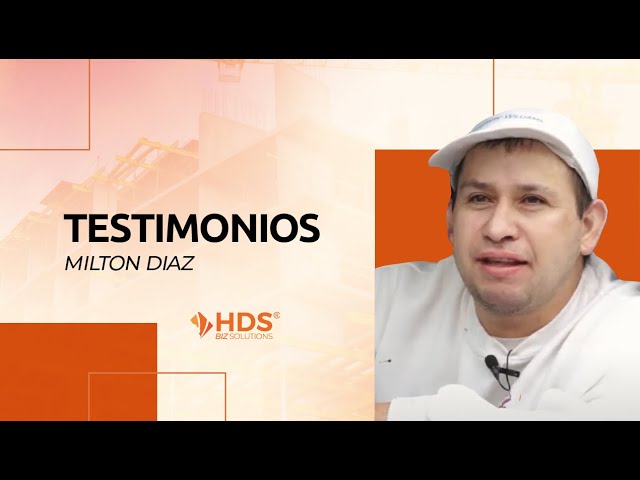 Testimonio del señor Milton Diaz